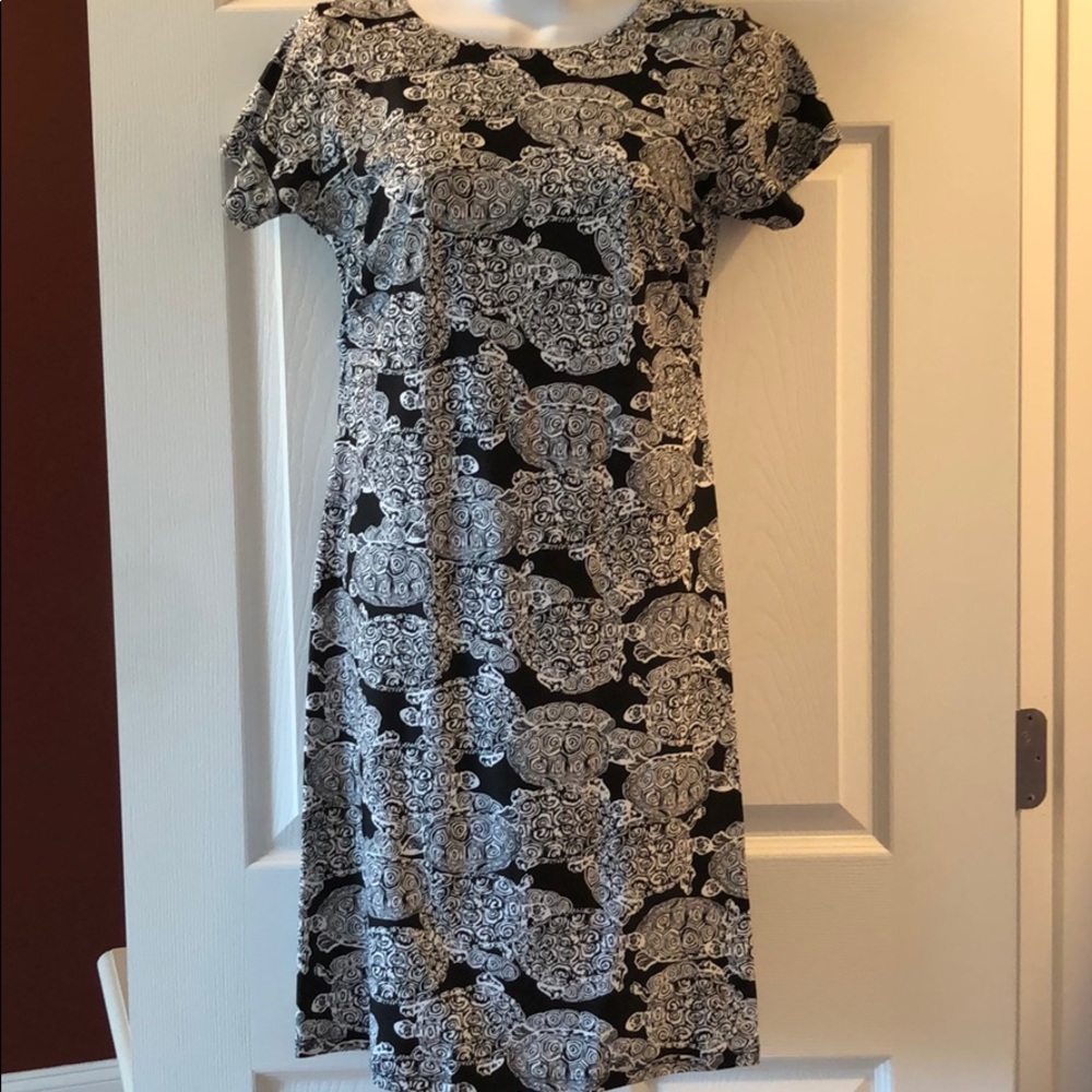 Spunkwear tropical turtles TShirt style dress